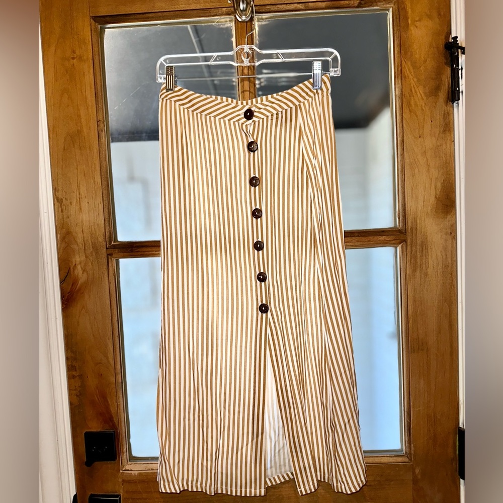 XS long skirt with front slit